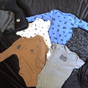 Baby bear outfits 🐻